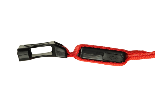 mypetworld Luminous collar red M Batterie