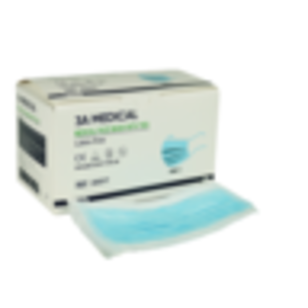 3A Medical  3A Medical Medizinische Mundmasken mit Fäden - 50 Teile pro Schachtel 3A Medical  3A Medical Medizinische Mundmasken mit Fäden - 50 Teile pro Schachtel