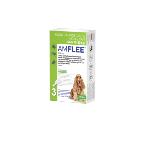 Amflee Amflee Spot On Cão M 10-20kg Amflee Amflee Spot On Cão M 10-20kg