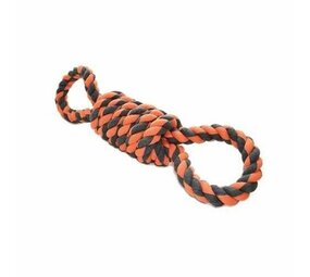 Happy Pet Happy Pet Nuts For Knots Extreme - Grijs/Oranje Spoel Tug - 55 x 11 x 11 cm Happy Pet Happy Pet Nuts For Knots Extreme - Grijs/Oranje Spoel Tug - 55 x 11 x 11 cm