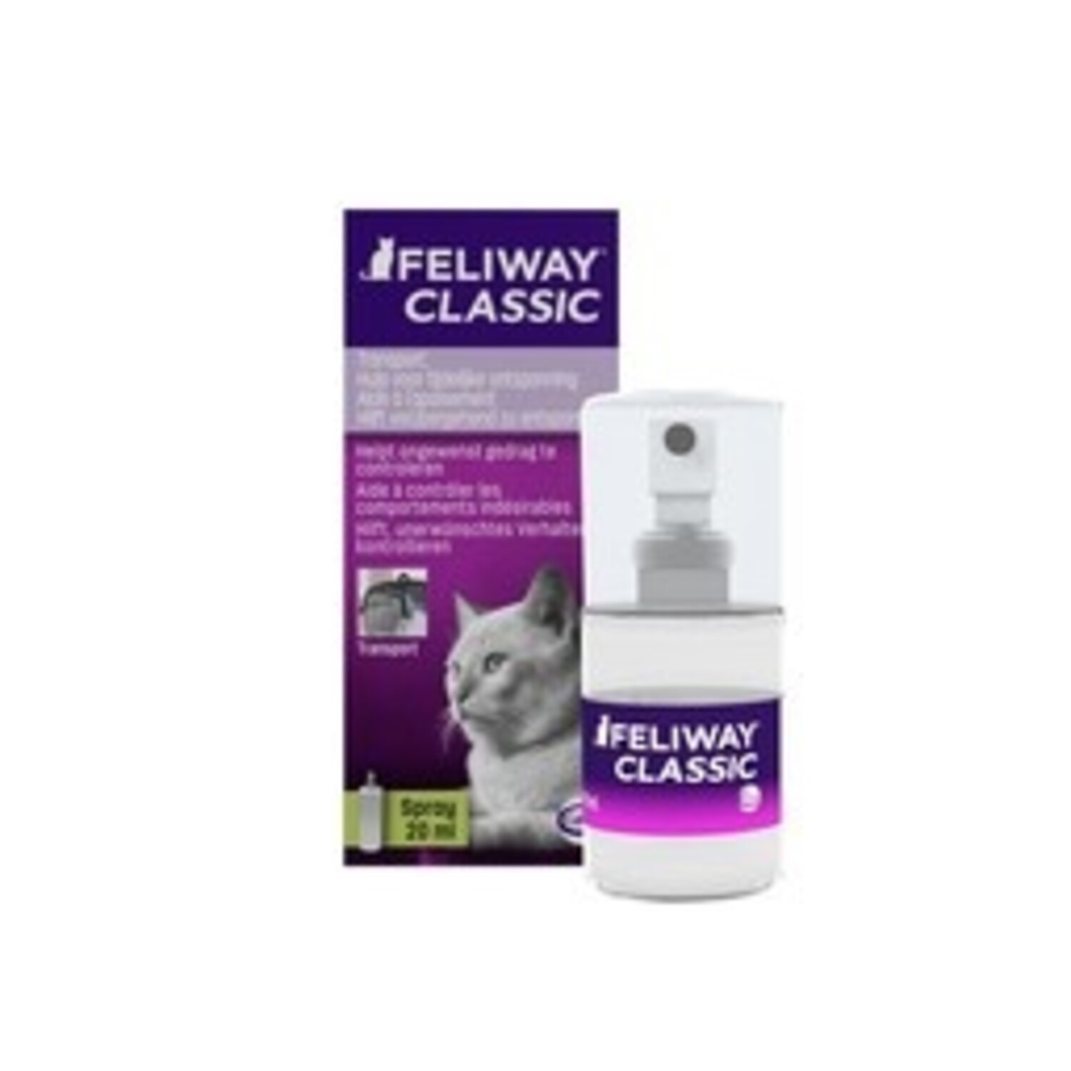 Feliway classic spray Cat, 20 ml, Anti-stress product