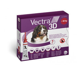 Ceva Vectra 3D XL Spot-on hond 40+ kg THT 08/2025 Ceva Vectra 3D XL Spot-on hond 40+ kg THT 08/2025