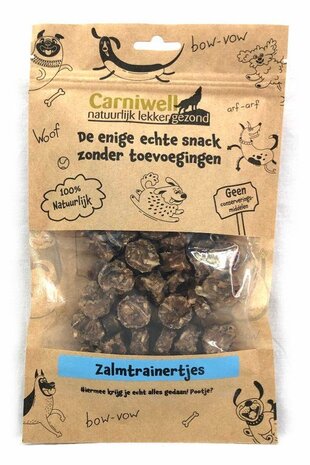 Carniwell Carniwell Zalmtrainertjes 100g Carniwell Carniwell Zalmtrainertjes 100g