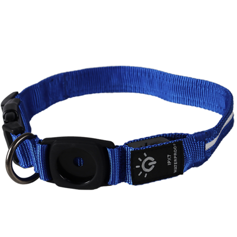 mypetworld Light-up collar blue L Battery USB C mypetworld Light-up collar blue L Battery USB C