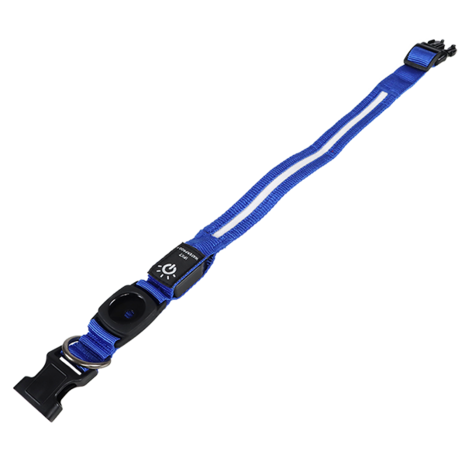 mypetworld Coleira luminosa azul Bateria M USB C mypetworld Coleira luminosa azul Bateria M USB C