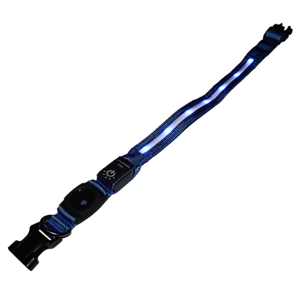 mypetworld Luminous collar blue M Battery USB C mypetworld Luminous collar blue M Battery USB C