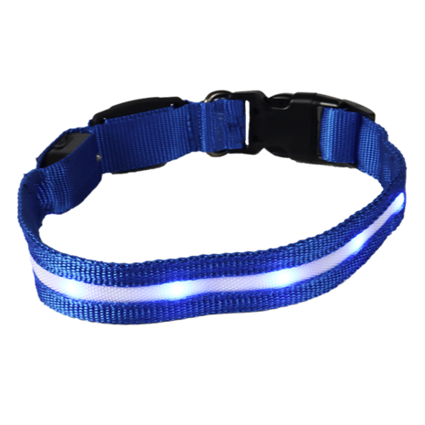 mypetworld Luminous collar blue M Battery USB C mypetworld Luminous collar blue M Battery USB C