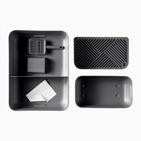 Hoopo Hoopo Cupola Grigio Lettiera Hoopo Hoopo Cupola Grigio Lettiera