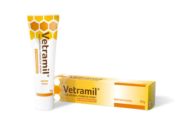 Vetramil Vetramil Wondzalf met honing (30 g) Vetramil Vetramil Wondzalf met honing (30 g)