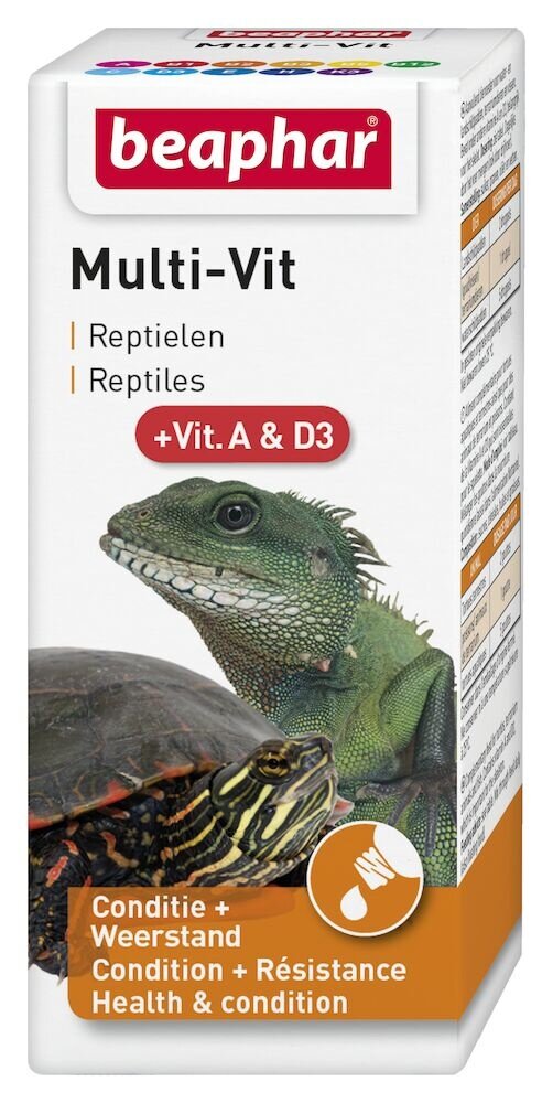 Beaphar Beaphar Multi-Vit reptiles 20 ml Beaphar Beaphar Multi-Vit reptiles 20 ml