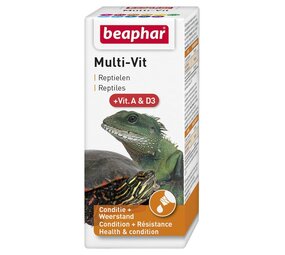 Beaphar Beaphar Multi-Vit reptielen 20 ml Beaphar Beaphar Multi-Vit reptielen 20 ml