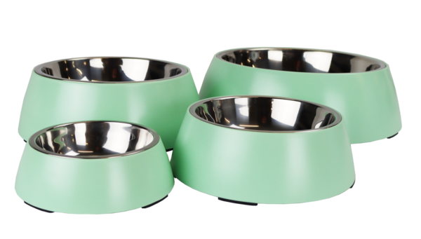 Pet-Joy Pet-Joy The DoggyBowl Metallic Green L Pet-Joy Pet-Joy The DoggyBowl Metallic Green L