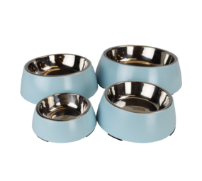 Pet-Joy Pet-Joy The DoggyBowl Metallic Blue M Pet-Joy Pet-Joy The DoggyBowl Metallic Blue M