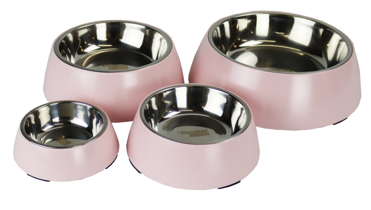 Pet-Joy Pet-Joy The DoggyBowl Metallic Pink S Pet-Joy Pet-Joy The DoggyBowl Metallic Pink S