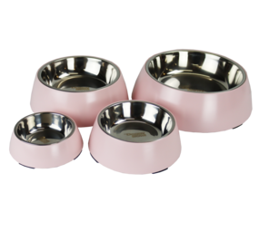 Pet-Joy Pet-Joy The DoggyBowl Metallic Pink M Pet-Joy Pet-Joy The DoggyBowl Metallic Pink M