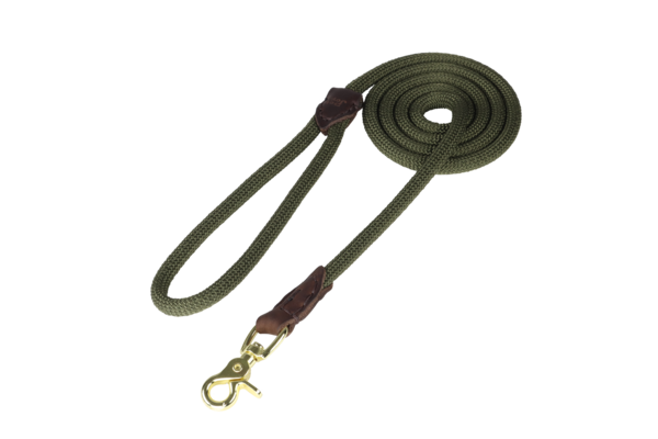 Pet-Joy Pet-Joy The DoggyWalker Rope Leash Olive Green Pet-Joy Pet-Joy The DoggyWalker Rope Leash Olive Green