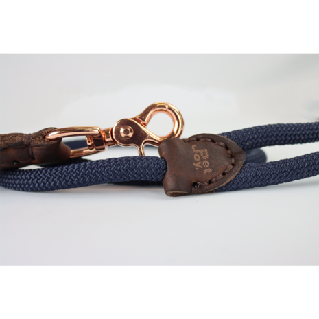 Pet-Joy Pet-Joy The DoggyWalker Rope Leash Navy Blue Pet-Joy Pet-Joy The DoggyWalker Rope Leash Navy Blue