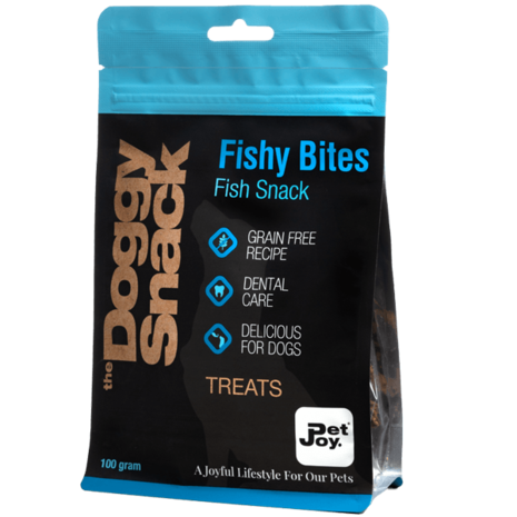 Pet-Joy Pet-Joy The DoggySnack Fishy Bites 100 g Pet-Joy Pet-Joy The DoggySnack Fishy Bites 100 g