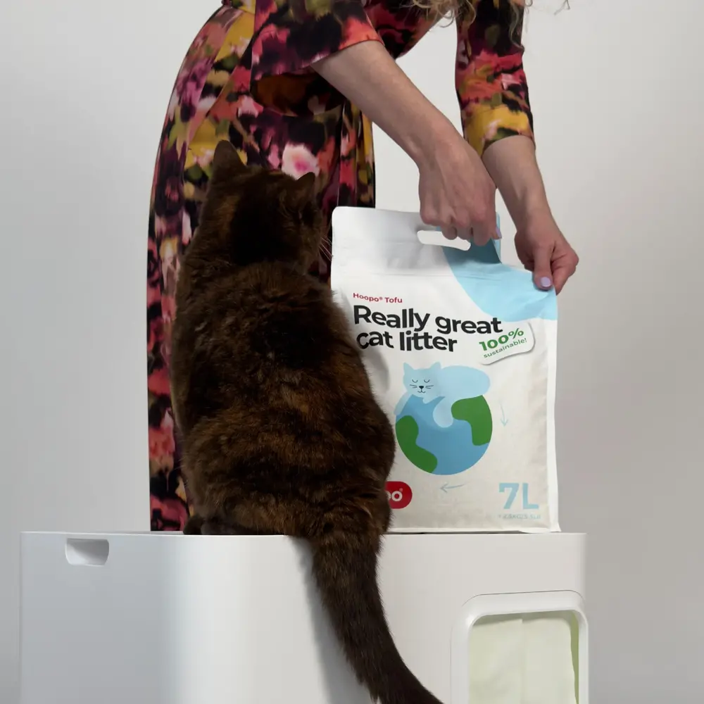 Hoopo Tofu-Katzenstreu 7L Hoopo Tofu-Katzenstreu 7L