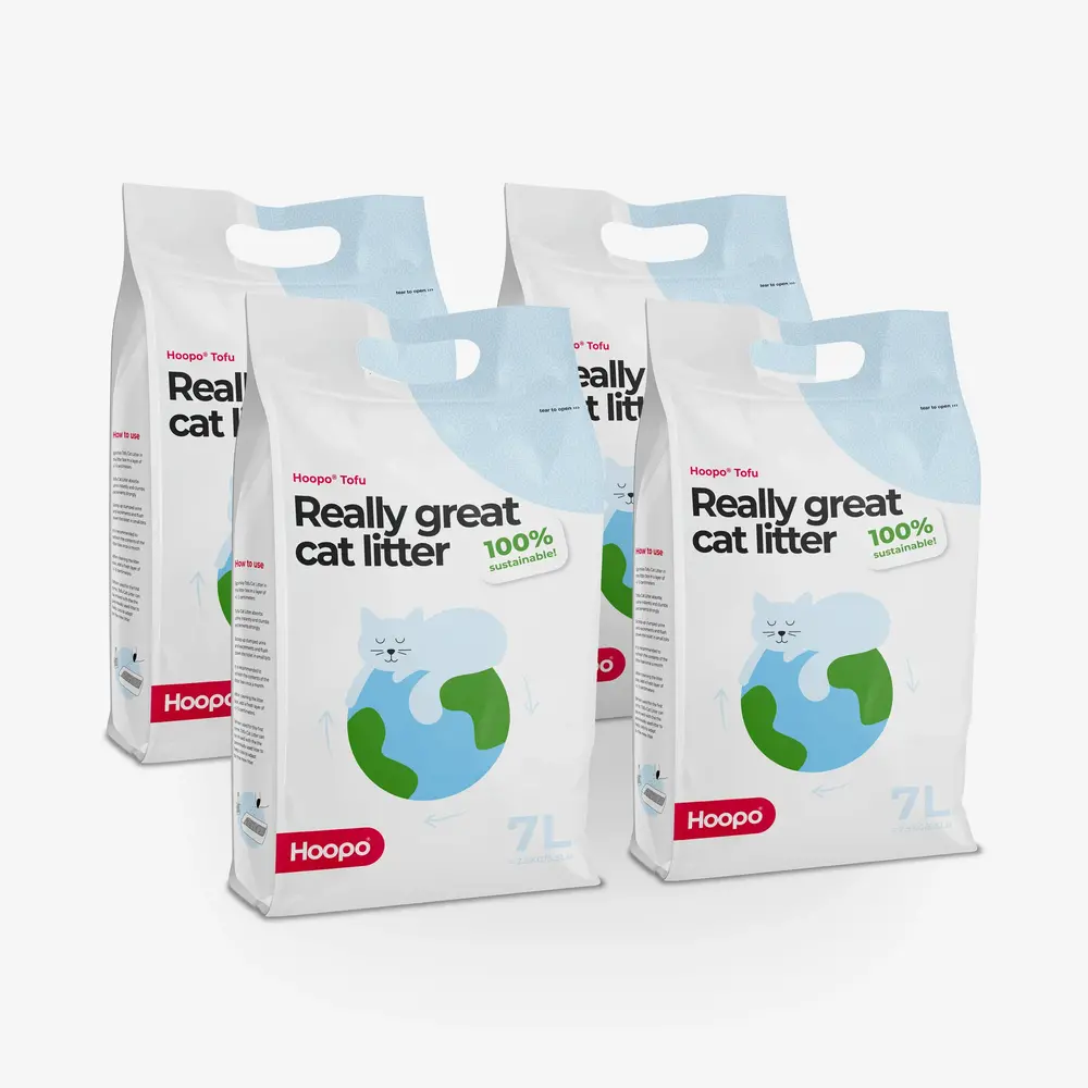 Hoopo Tofu-Katzenstreu 7L Hoopo Tofu-Katzenstreu 7L