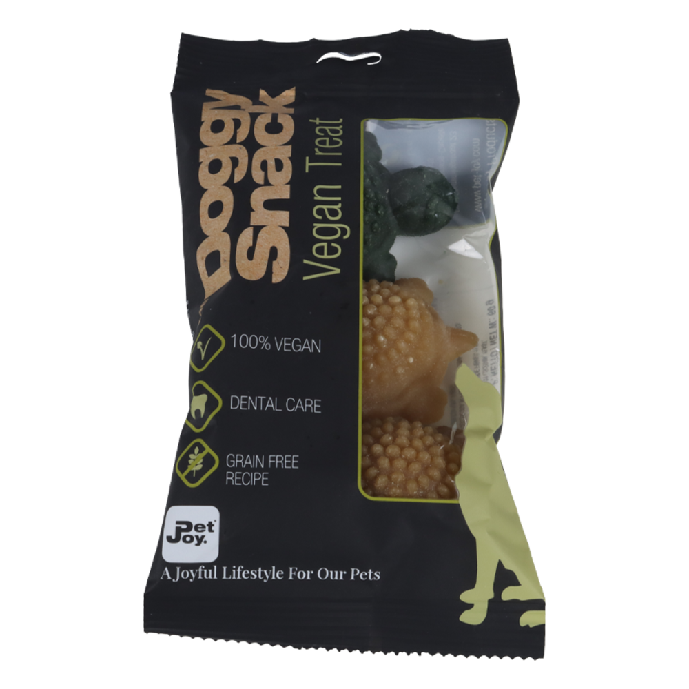 Pet-Joy Pet-Joy The DoggySnack Vegan Treat Turtle 3 stuks Pet-Joy Pet-Joy The DoggySnack Vegan Treat Turtle 3 stuks