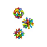 Papillon Pet Products Papillon Rubber meerkleurige ballen