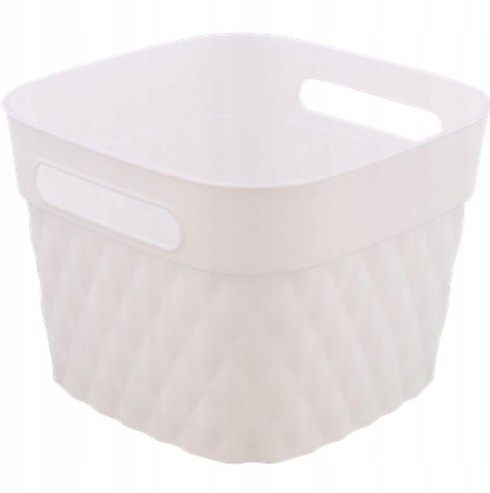 Starplast Starplast Cesto de arrumação branco Starplast Starplast Cesto de arrumação branco