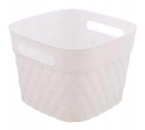 Starplast Starplast Cestino portaoggetti bianco