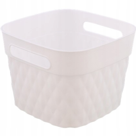 Starplast Starplast Cestino portaoggetti bianco