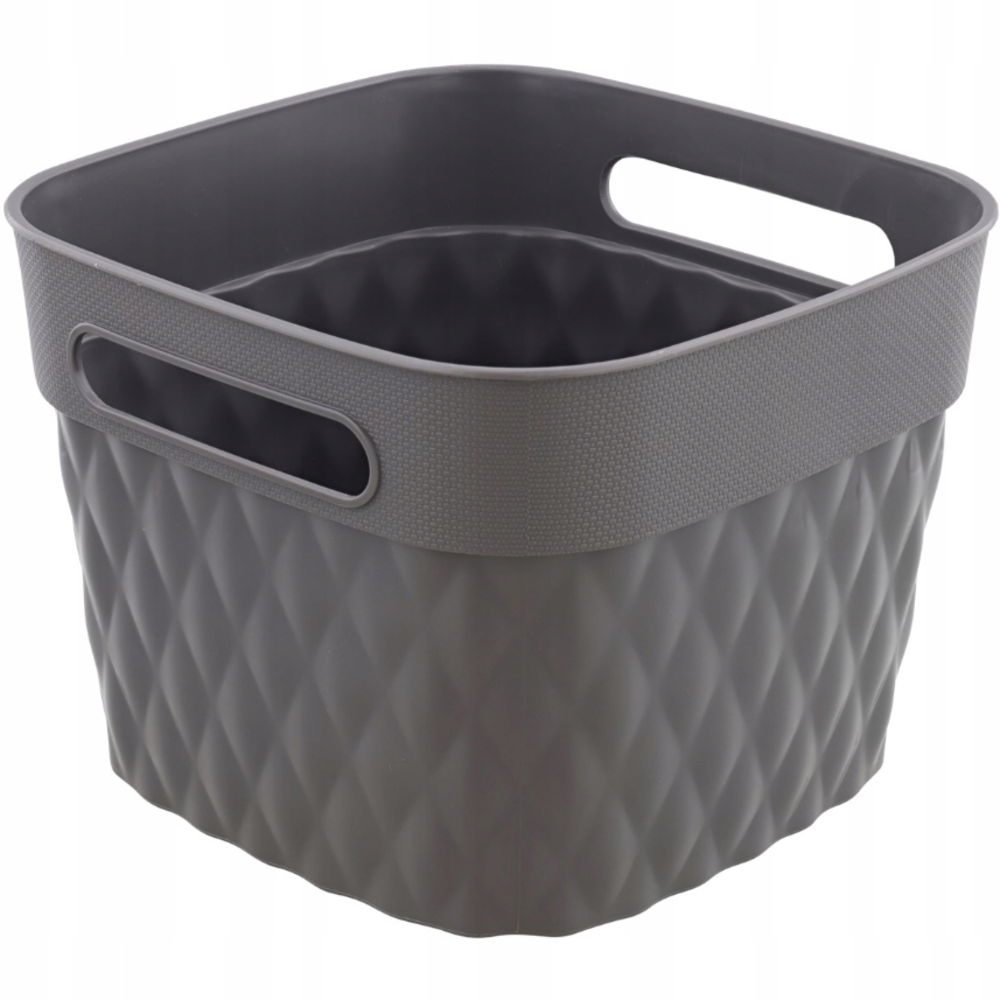 Starplast Starplast Storage basket grey Starplast Starplast Storage basket grey