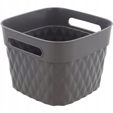 Starplast Starplast Storage basket grey Starplast Starplast Storage basket grey