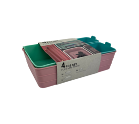 Starplast Starplast 4er-Pack Flex-Schalen