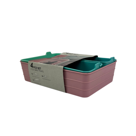 Starplast Starplast Paquete de 4 bandejas Flex