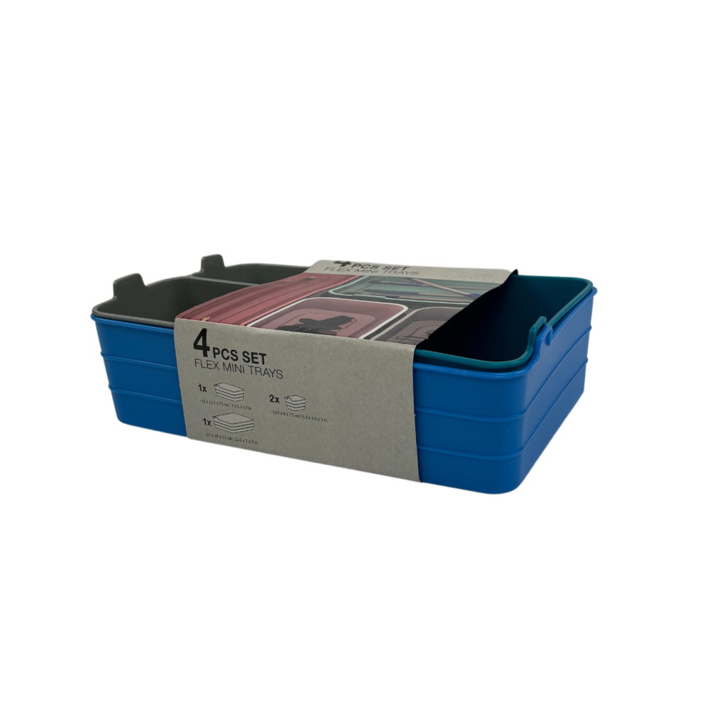 Starplast Starplast Confezione da 4 vassoi Flex