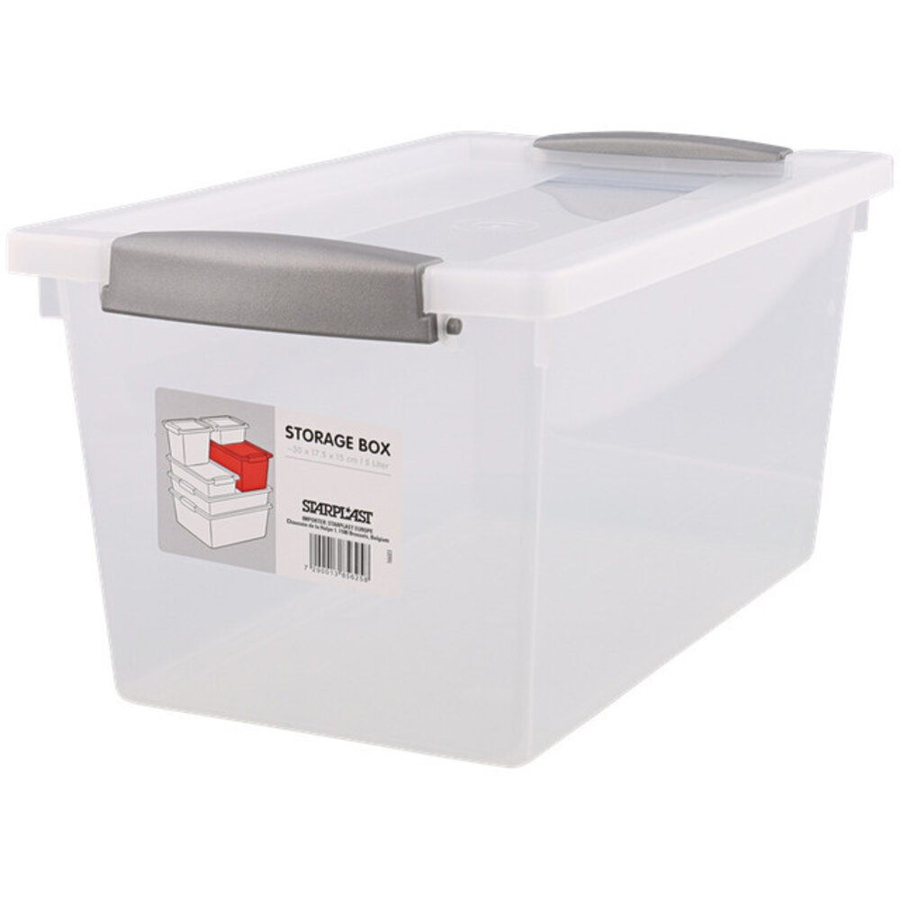 Starplast Starplast Storage Box transparent Starplast Starplast Storage Box transparent