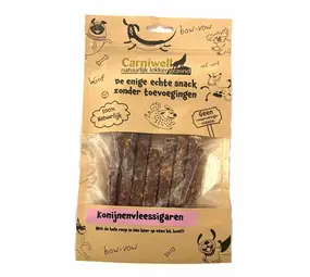 Carniwell Carniwell Rabbit meat cigars 100g Carniwell Carniwell Rabbit meat cigars 100g