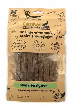 Carniwell Carniwell Puros de carne de cordero 100g Carniwell Carniwell Puros de carne de cordero 100g