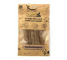 Carniwell Carniwell Horse meat cigars 100g Carniwell Carniwell Horse meat cigars 100g