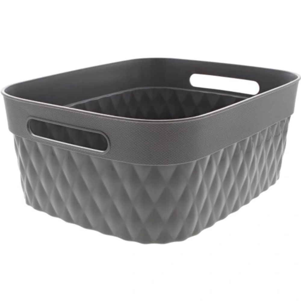 Starplast Starplast Storage basket grey Starplast Starplast Storage basket grey