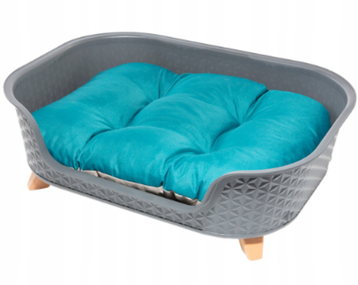 Starplast Starplast Hondenmand Met Verhoging grijs Starplast Starplast Hondenmand Met Verhoging grijs
