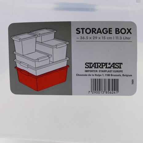 Starplast Starplast Scatola portaoggetti trasparente Starplast Starplast Scatola portaoggetti trasparente