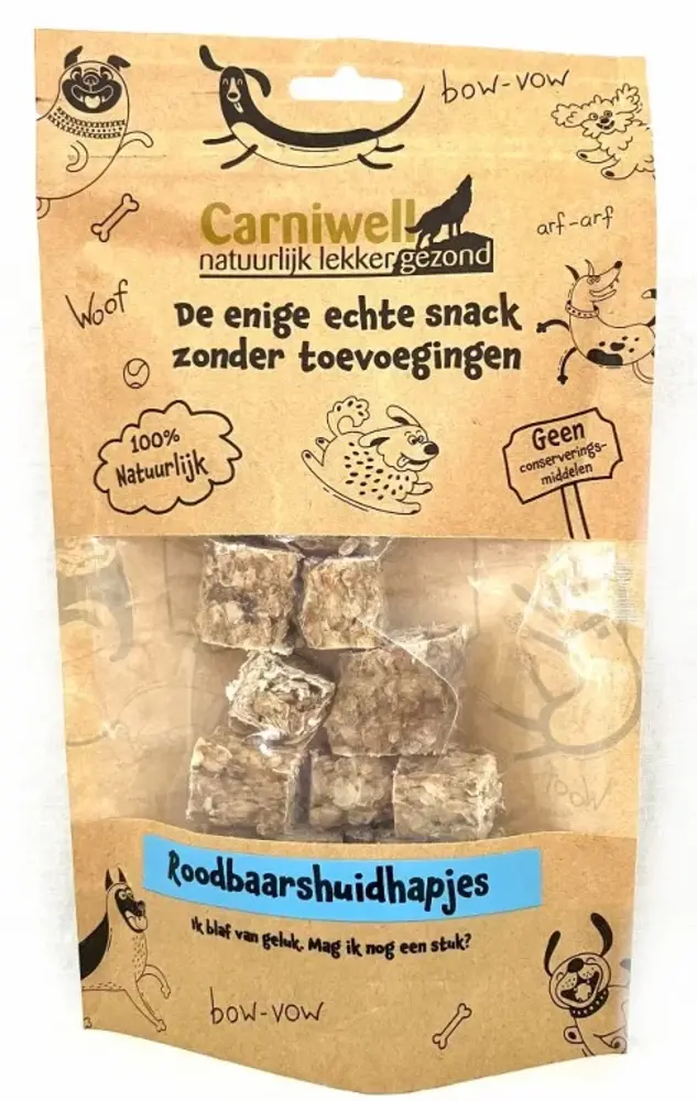 Carniwell Carniwell Snacks de piel de gallineta nórdica 80g Carniwell Carniwell Snacks de piel de gallineta nórdica 80g