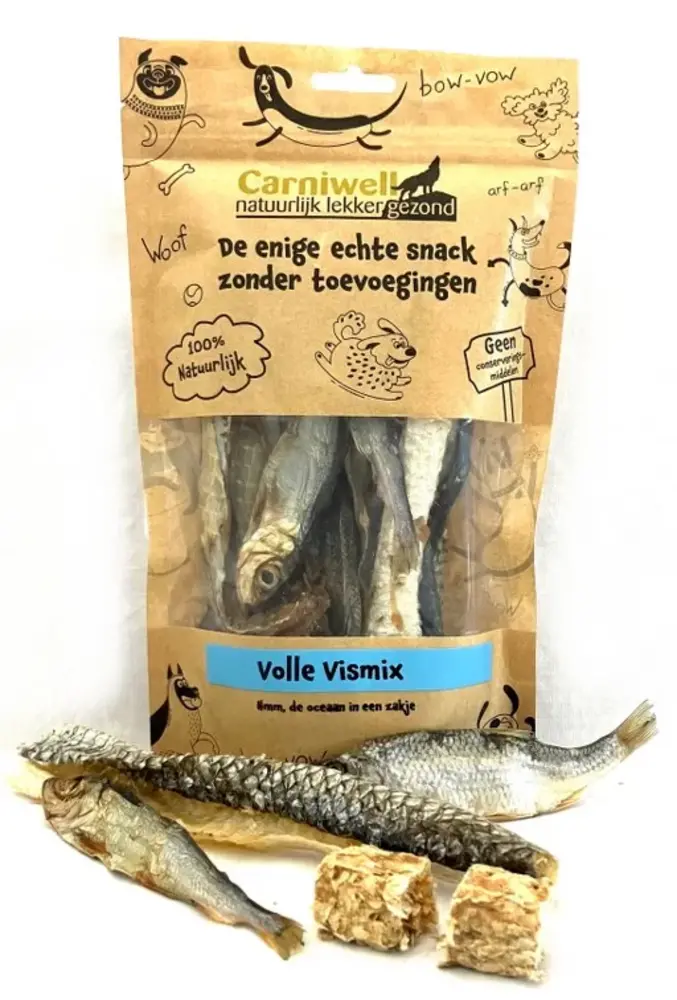 Carniwell Carniwell Mix di pesce intero 100g Carniwell Carniwell Mix di pesce intero 100g