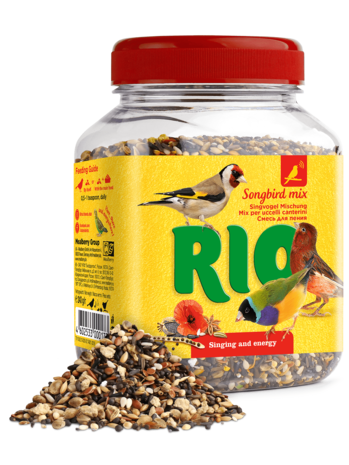 RIO RIO Mistura para pássaros canoros 240 g RIO RIO Mistura para pássaros canoros 240 g