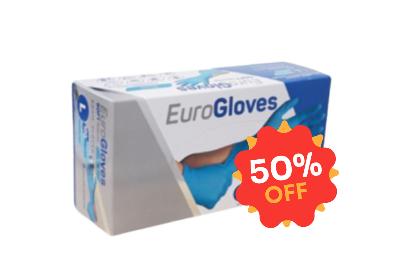 EuroGloves Gants l nitril bleu (1000 pièces) taille l