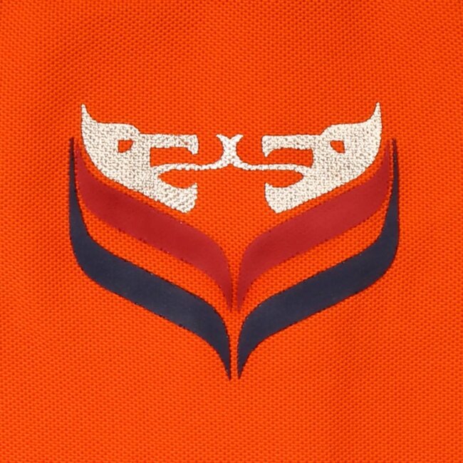 Heren Polo JL Flag Orange