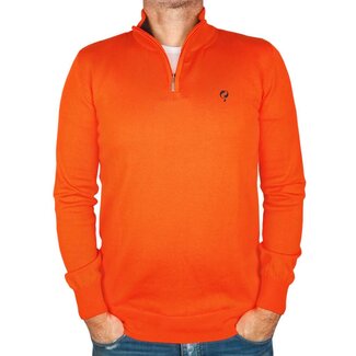Q1905 Heren Pullover Stoke - Orange