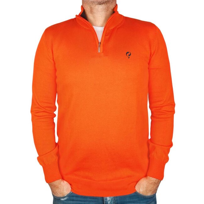Q1905 Heren Pullover Stoke - Orange