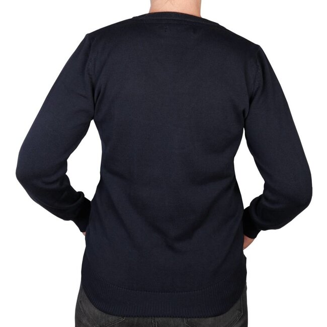 Dames Pullover V-neck Maywood Deep Navy