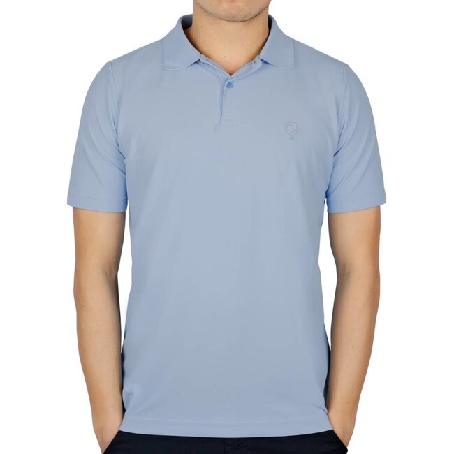 Heren Polo JL Flag Lt Azul